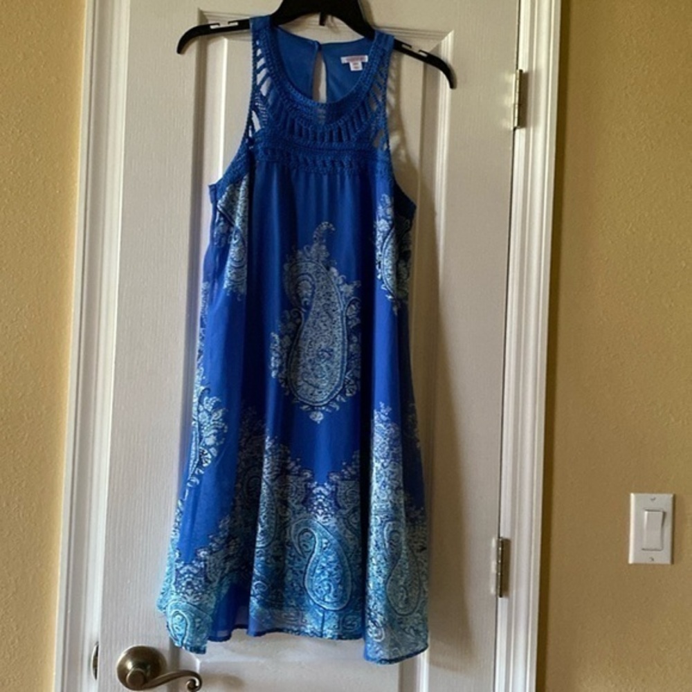 NWOT Xhilaration blue dress‎ size M